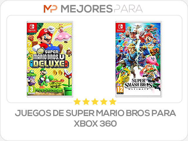 juegos de super mario bros para xbox 360