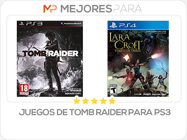 juegos de tomb raider para ps3