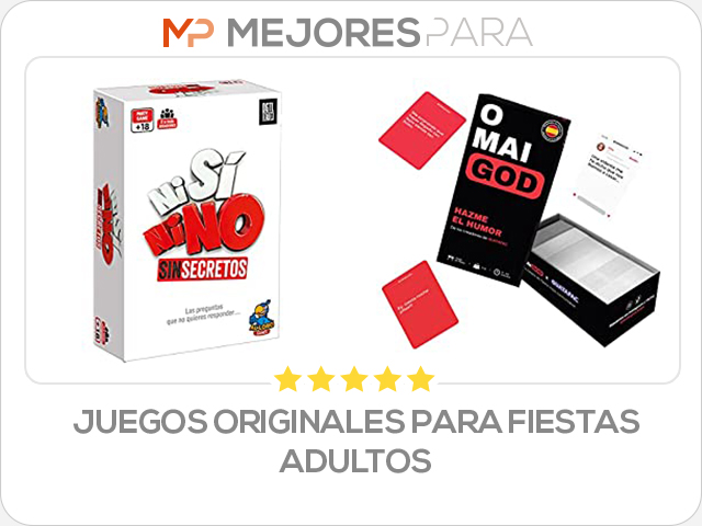 juegos originales para fiestas adultos