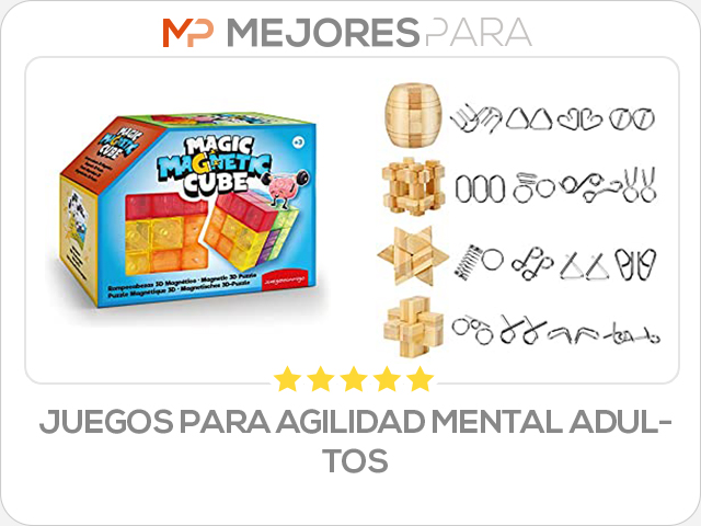 juegos para agilidad mental adultos