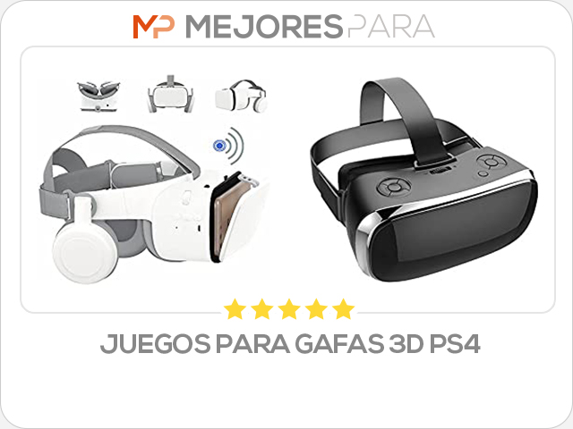 juegos para gafas 3d ps4