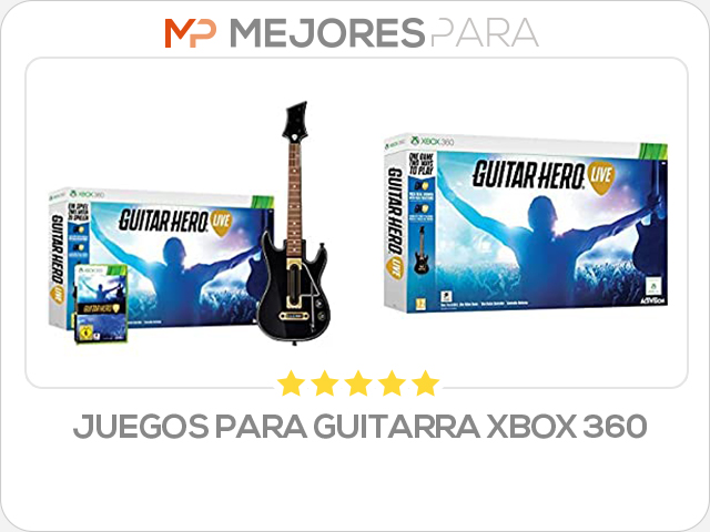 juegos para guitarra xbox 360