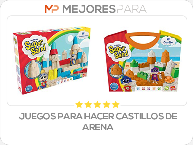 juegos para hacer castillos de arena