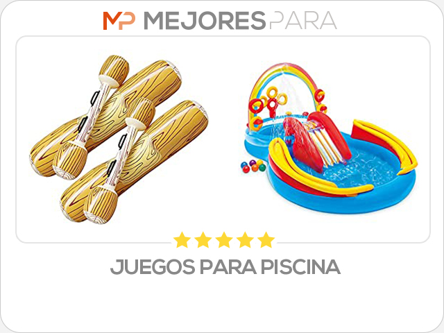 juegos para piscina