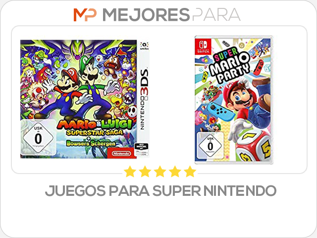 juegos para super nintendo