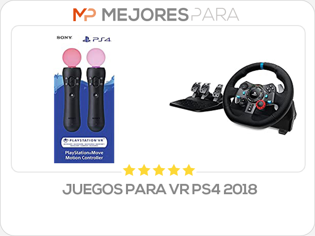 juegos para vr ps4 2018