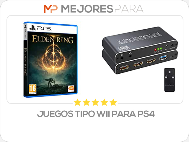 juegos tipo wii para ps4