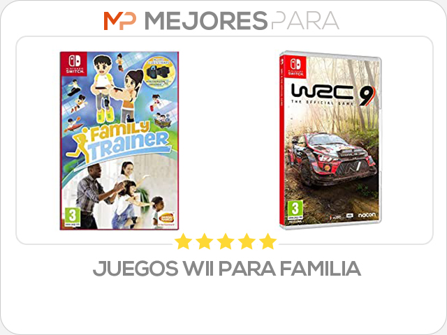 juegos wii para familia