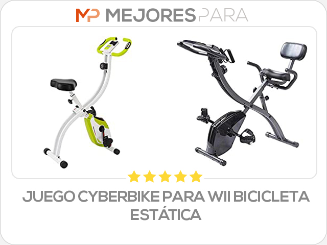 juego cyberbike para wii bicicleta estática