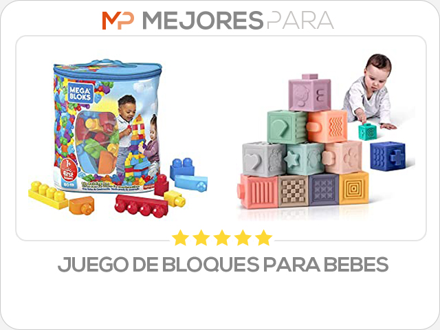 juego de bloques para bebes