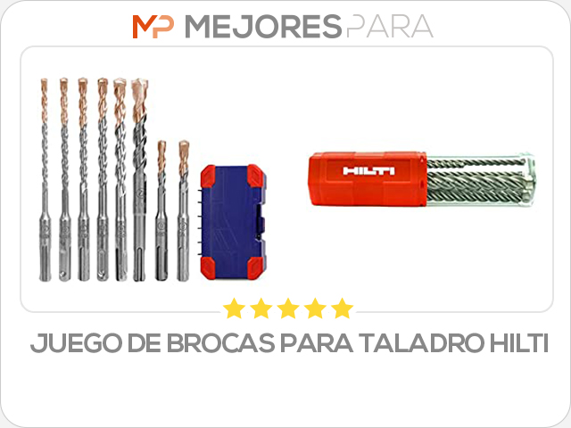 juego de brocas para taladro hilti