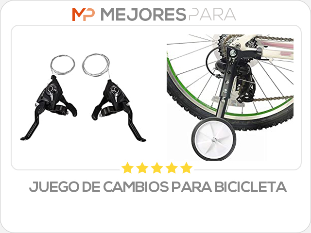 juego de cambios para bicicleta