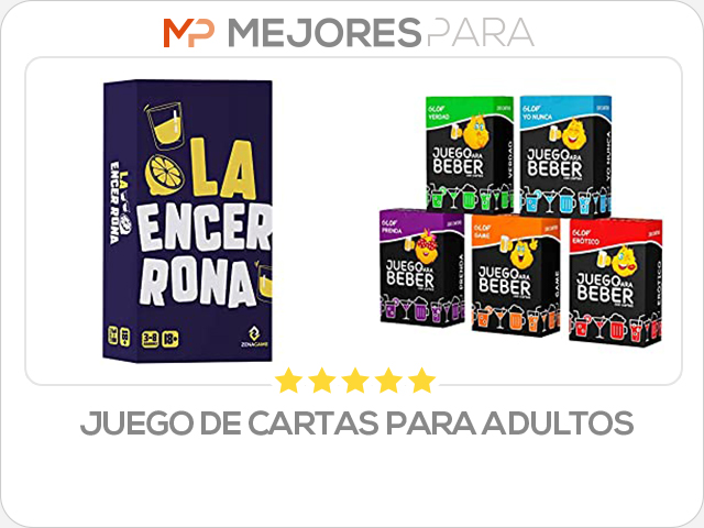 juego de cartas para adultos