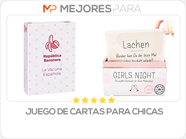 juego de cartas para chicas