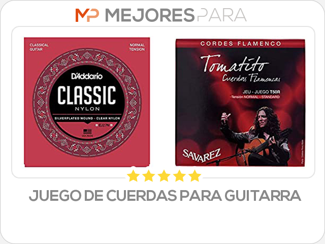 juego de cuerdas para guitarra