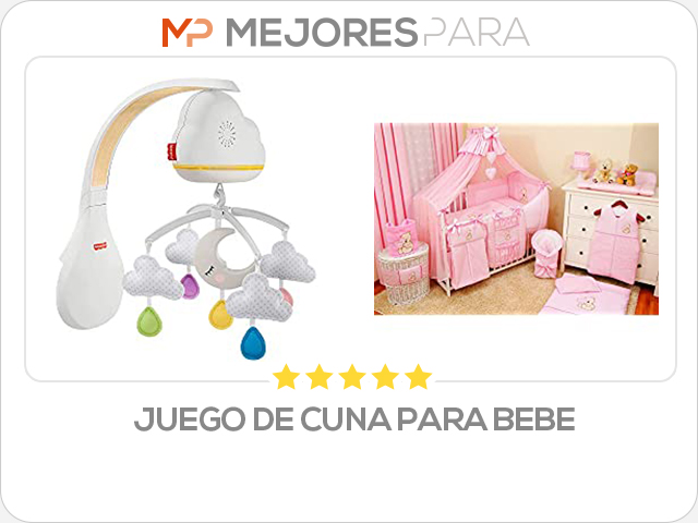 juego de cuna para bebe