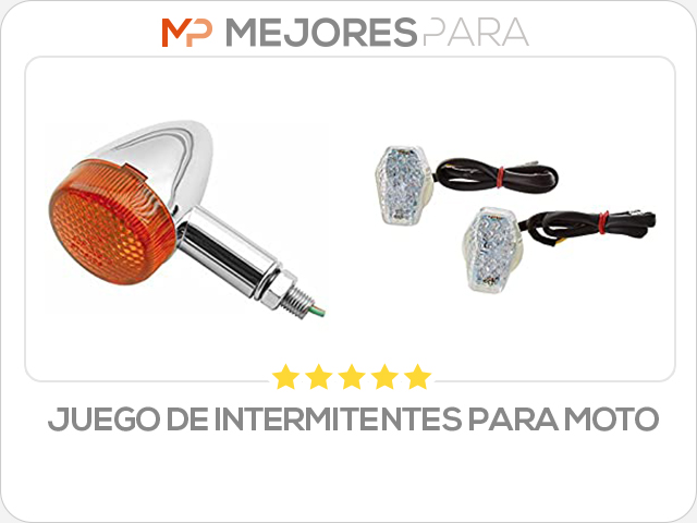 juego de intermitentes para moto