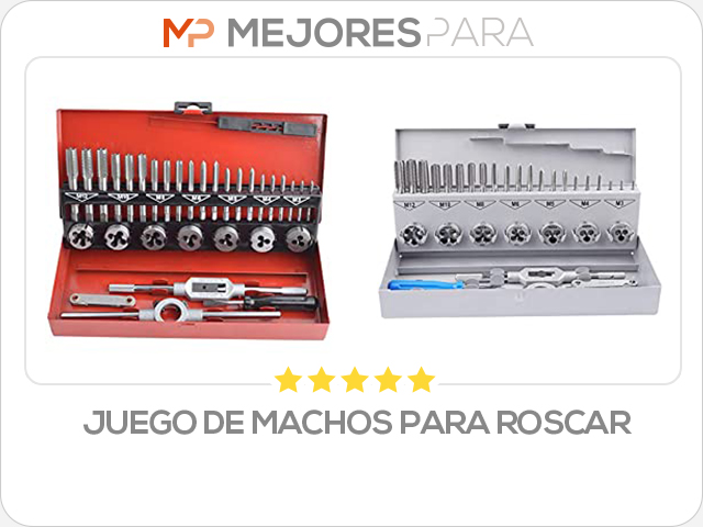 juego de machos para roscar