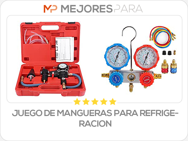 juego de mangueras para refrigeracion