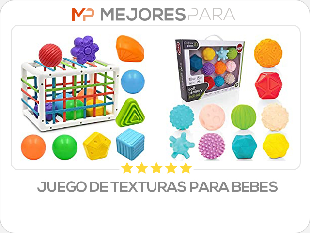 juego de texturas para bebes