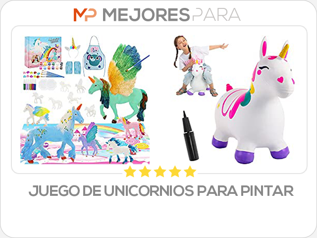 juego de unicornios para pintar