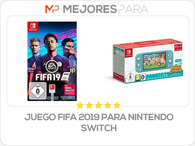 juego fifa 2019 para nintendo switch