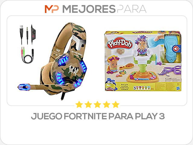 juego fortnite para play 3