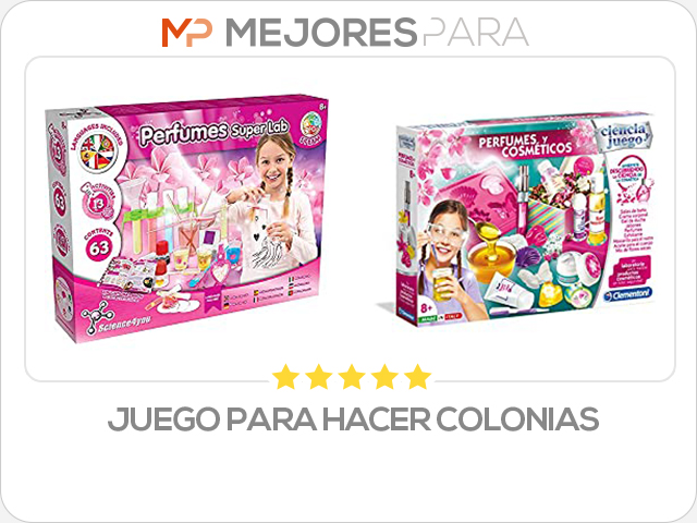 juego para hacer colonias