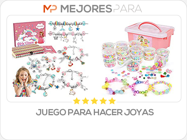 juego para hacer joyas