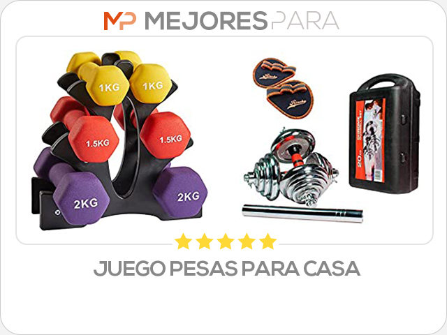 juego pesas para casa