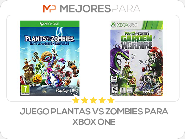 juego plantas vs zombies para xbox one