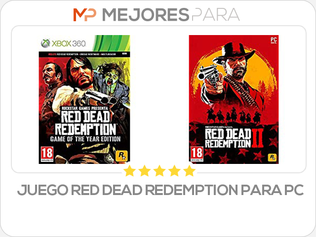 juego red dead redemption para pc