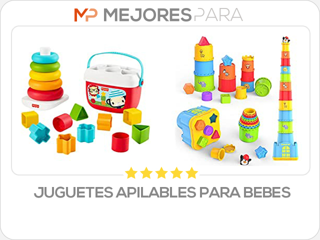 juguetes apilables para bebes