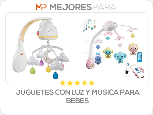 juguetes con luz y musica para bebes