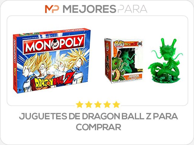 juguetes de dragon ball z para comprar