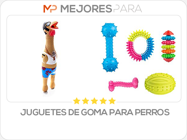 juguetes de goma para perros