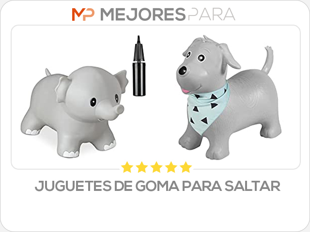 juguetes de goma para saltar