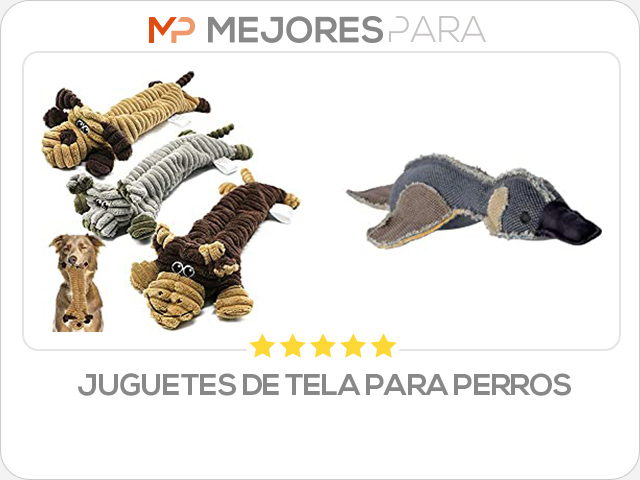 juguetes de tela para perros