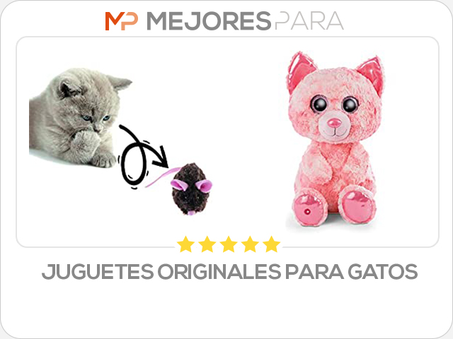 juguetes originales para gatos