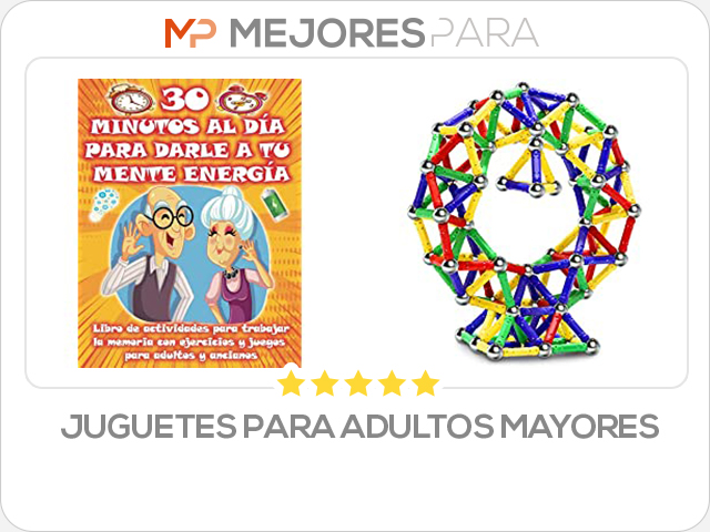 juguetes para adultos mayores