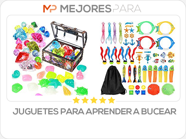 juguetes para aprender a bucear