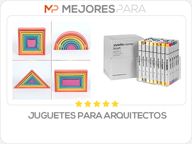 juguetes para arquitectos