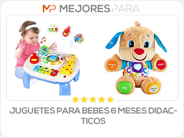 juguetes para bebes 6 meses didacticos