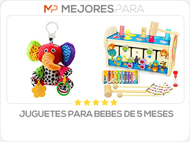 juguetes para bebes de 5 meses