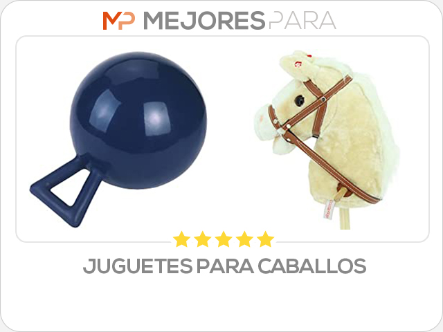 juguetes para caballos