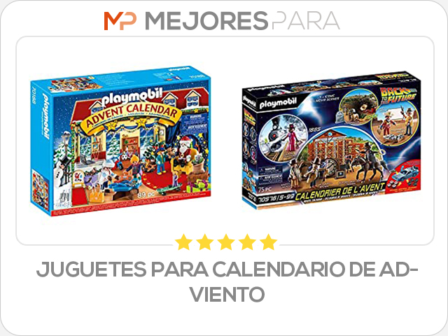 juguetes para calendario de adviento