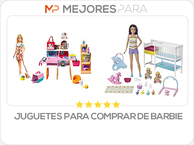 juguetes para comprar de barbie