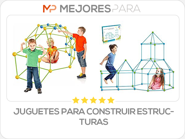 juguetes para construir estructuras