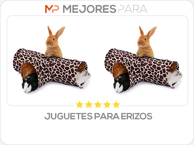 juguetes para erizos