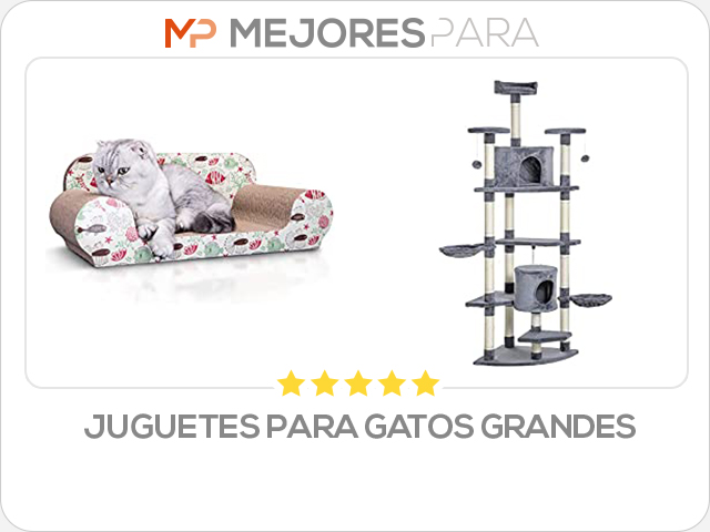 juguetes para gatos grandes